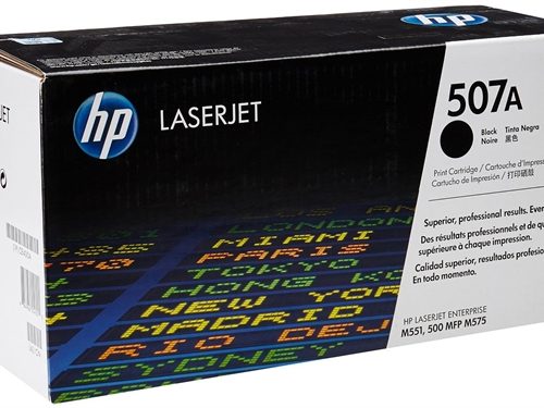 HP 507A Black Original Laserjet Toner