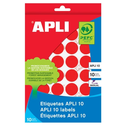 Apli Round Labels