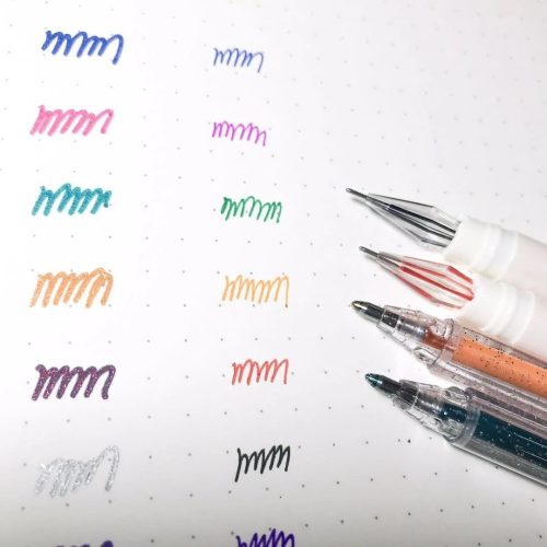 Glitter Gel Pen-(4 in 1)