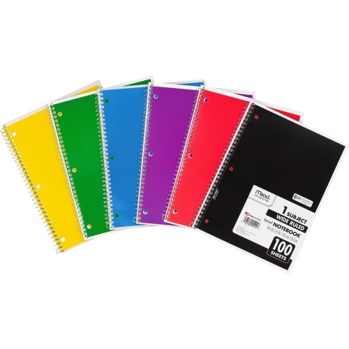 Wided Ruled Plastic Cover (100 Sheet)