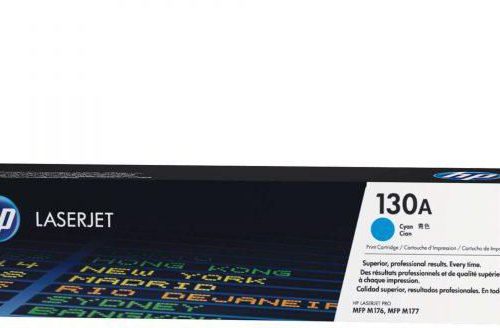 HP Original Toner 130A- Cyan