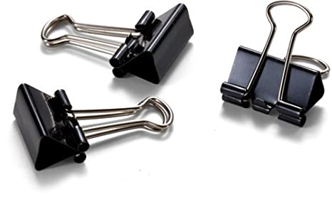 Binder Clips Black-25mm (48 Per Pack)