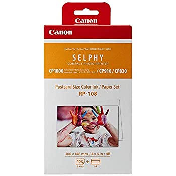 CANON PHOTO PAPER AND INK ( FOR CP 1000) RP-108 PAPER/ INK