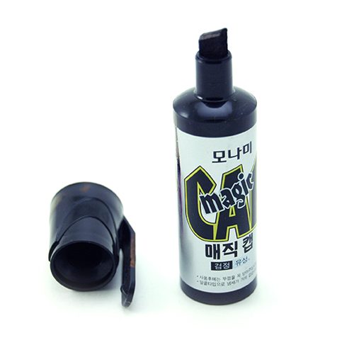 Mon Ami Permanent Magic Cap Marker-Black