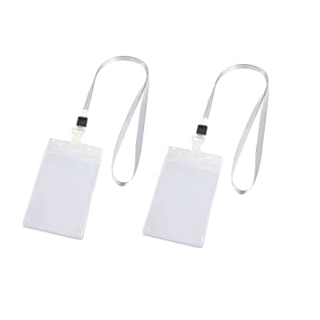 ID CARDHOLDER WITH ROPE GREY ( FOR 1 SET)