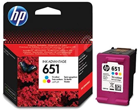 HP Original Ink Cartridge 651-Tri-color