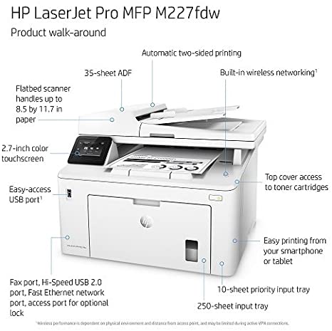 HP Laserjet Printer M227FDW