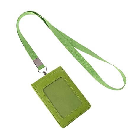 ID CARDHOLDER WITH ROPE-LEMON GREEN (1PIECE) A0001