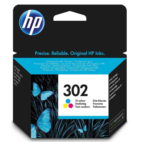 HP Original Ink Cartridge- 302- Tri-color