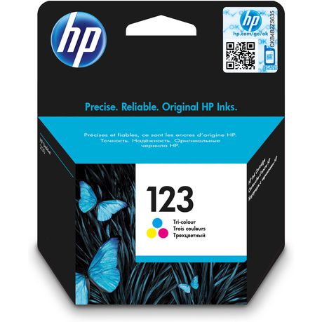 HP Original Ink Cartridge 123 Tri-color