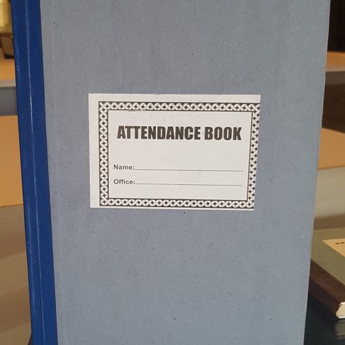 Attendance Book -Big Size