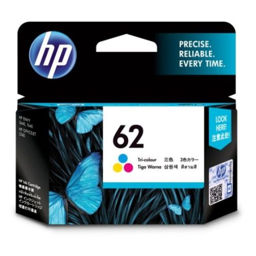 HP Original Ink Cartridge-62(Trio-Color)