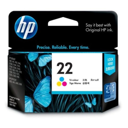HP Original Ink Cartridge 22-Tri-color