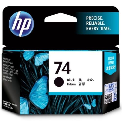 HP Ink Cartridge 74-Black