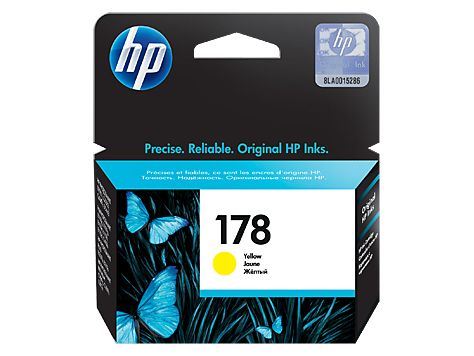 HP Original Ink Cartridge 178-yellow-