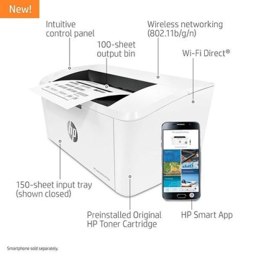 HP Laserjet Pro M15w Printer