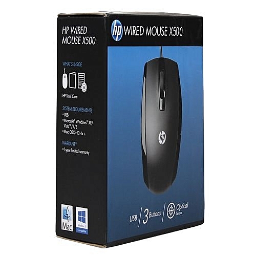 HP USB MOUSE X500