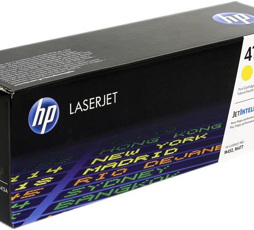 HP 410A Yellow Original Laserjet Toner