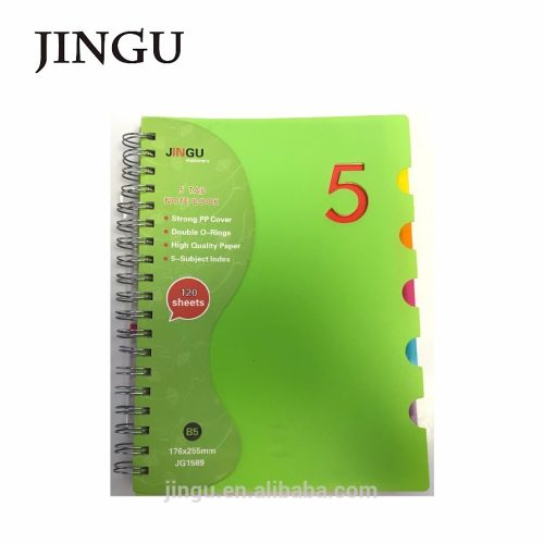 5 Subject Notebook A5 (120 Sheet)
