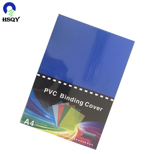 PVC Cover A4 Size 0.18mm (blue)