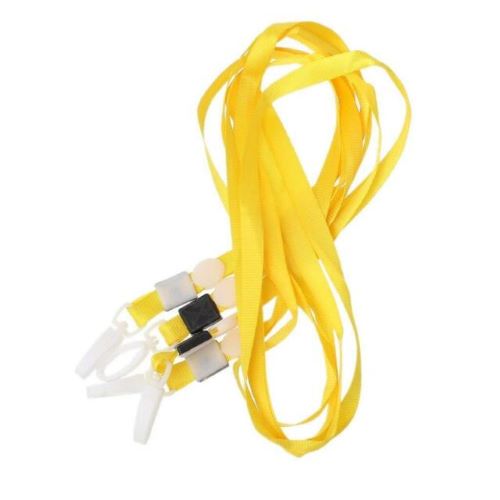 ID CARD HOLDER ROPE YELLOW (FOR 1 PIECE)