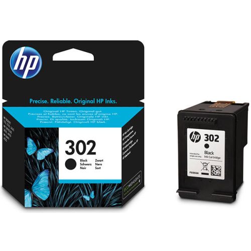 HP Original Ink Cartridge 302- Black