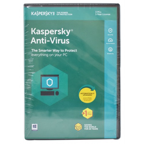 Kaspersky Antivirus (3+1)