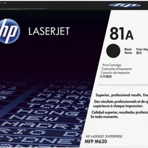 HP 81A Black Original Laserjet Toner