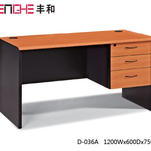 OFFICE DESK 1.2M WITH 3 DRAWERS