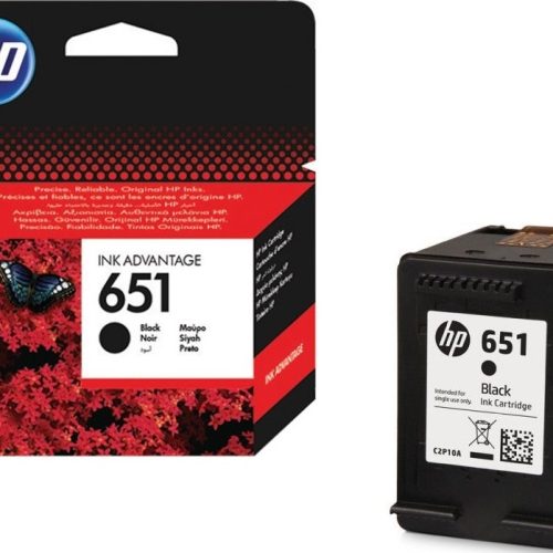 HP Original Ink Cartridge 651-Black
