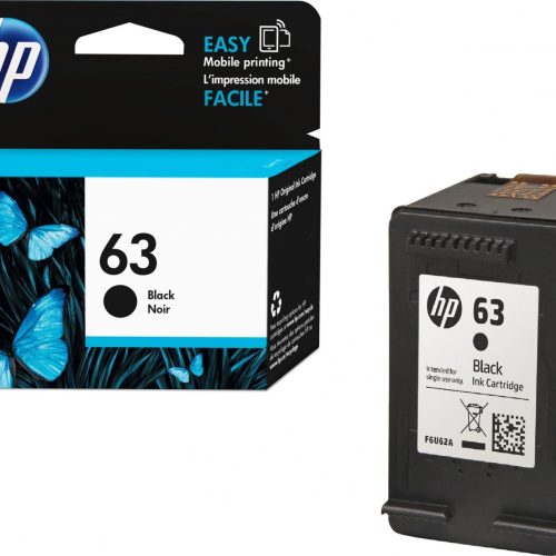 HP Original Ink Cartridge 63-Black