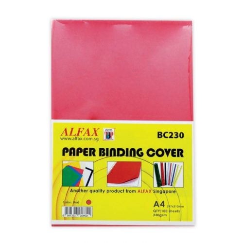 A4 Hard Binding Cover-Wine (100 Pcs Per Pack)