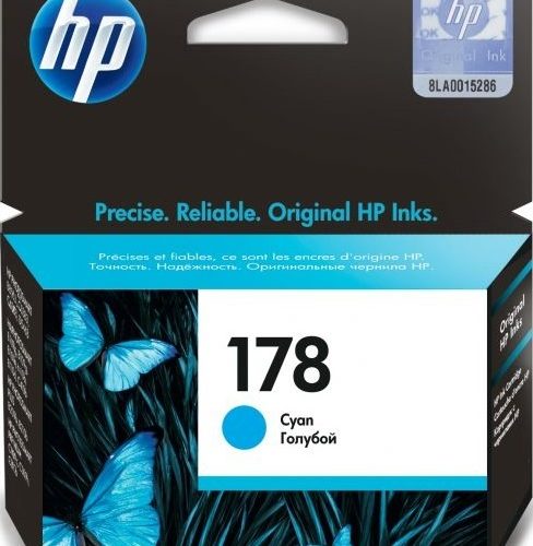 HP Original Ink Cartridge 178- Cyan