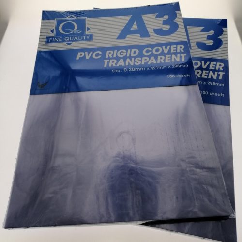 PVC Cover A3 Size 0.20mm (clear)