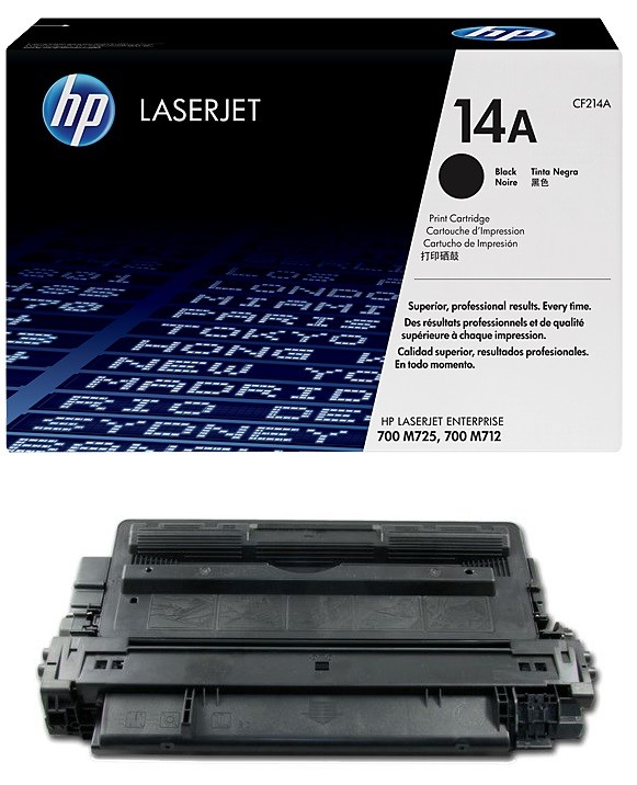 HP Original Toner 14A- Black