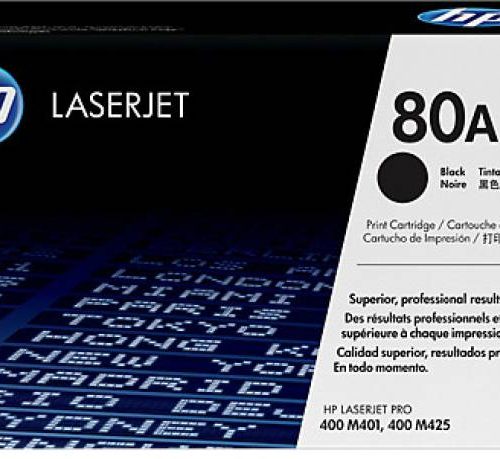 HP 80A Black Original Laserjet Toner