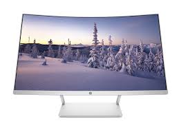 HP 27  INCH LED MONITOR ( White ) 914070-001 ( Z4N74AA / 1FS59AV )"