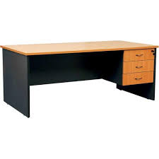 OFFICE DESK 1.4M WITH 3 DRAWERS