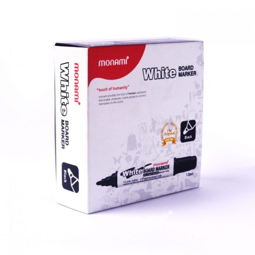 White Board Marker-Mon Ami (Black 12 Pcs Per Pack)