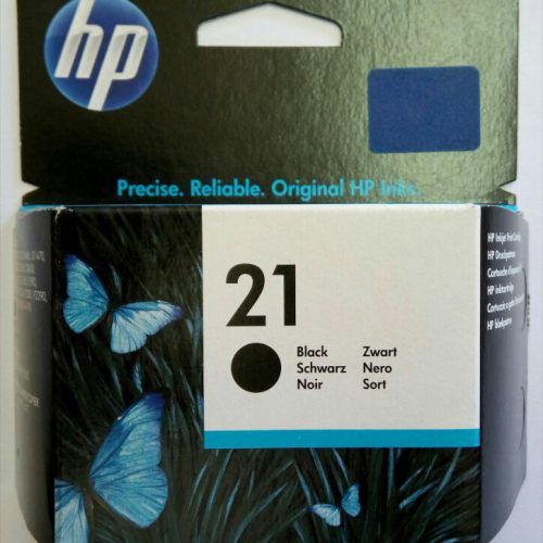 HP Original Ink Cartridge 21- Black