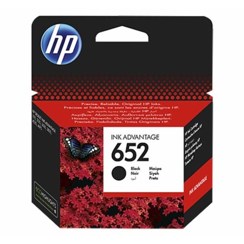 HP Original Ink Cartridge 652-Black