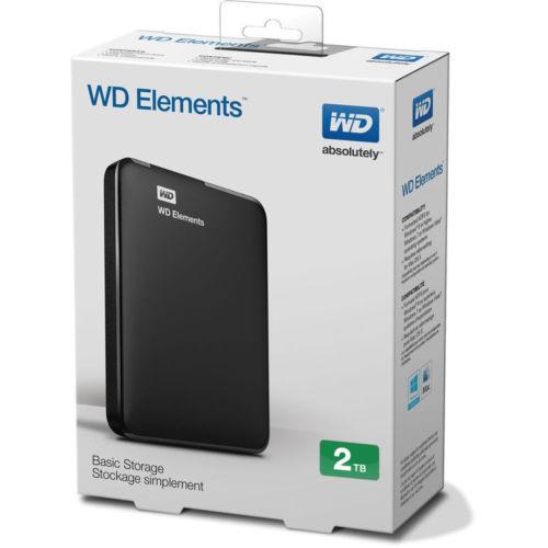 WESTERN DIGITAL EXTERNAL HARD DRIVE 2TB