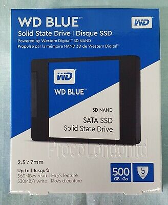 WD SSD 500GB SSD 2.5INCH INTERNAL DRIVE FOR LAPTOP