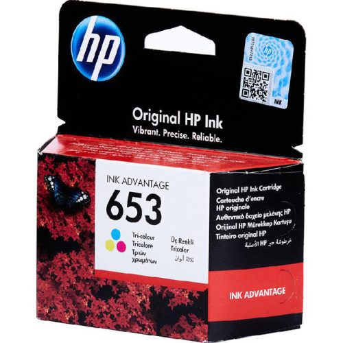 HP INK 653-TRI-COLOUR