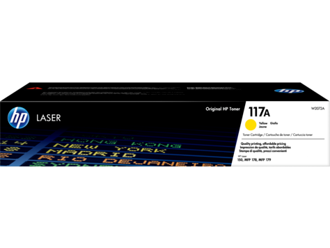 HP Toner Cartridge 117A-Yellow